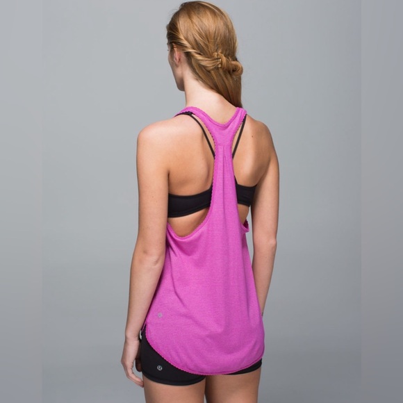Lululemon 105 F Singlet Tank Top / Size 8 - Picture 2 of 7